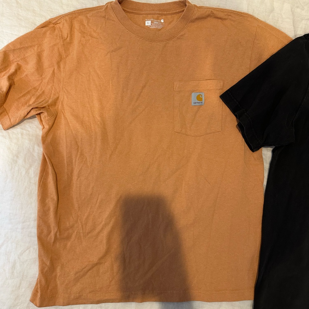 Carhartt orange loose fit t shirt